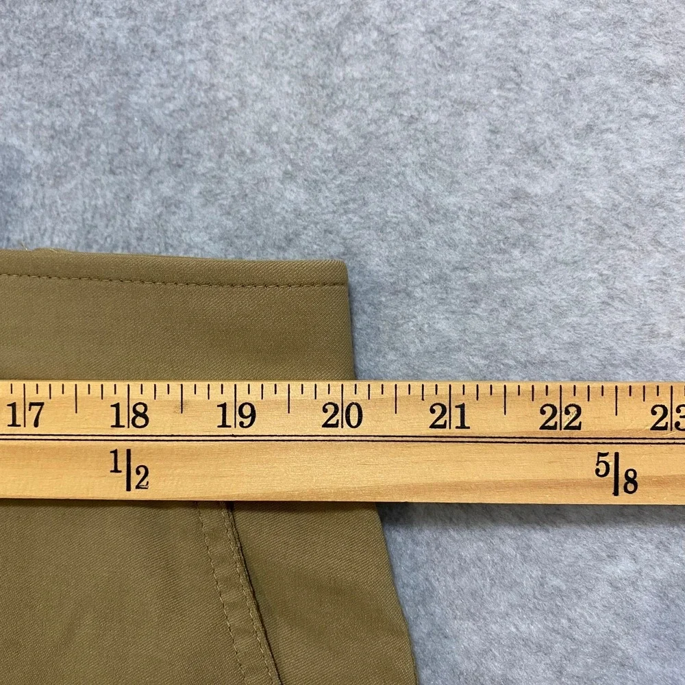 GERRY Men's 40x32 Fleece Lined Outdoor Tan Nylon Spandex Stretch Hiking Pants